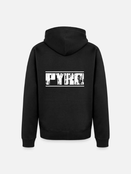 Pyro - Veste à capuche bio Premium Unisexe - noir