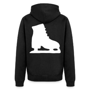 Patinage artistique Patinage artistique Patinage de vitesse - Veste à capuche bio Premium Unisexe - noir - Dos - Nico (187cm)