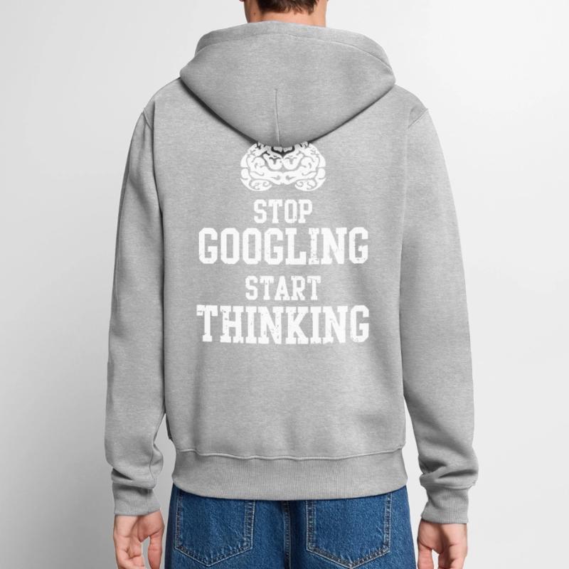 PC Programming Coding Program Internet Computer Unisex Premium Organic Zip Hoodie