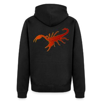 Scorpion Scorpion - Veste à capuche bio Premium Unisexe - noir - Dos - Nico (187cm)