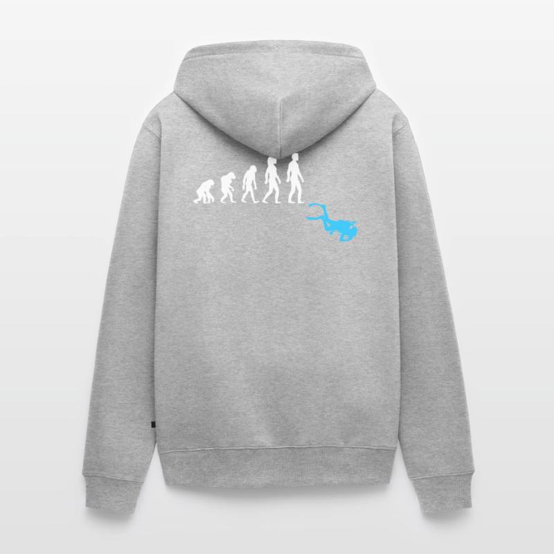 Plongée En plongée Évolution Veste à capuche bio Premium Unisexe
