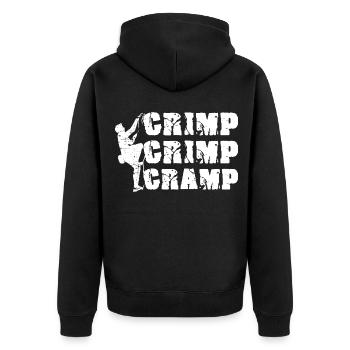 Escalade Alpinisme Grimpeurs - Veste à capuche bio Premium Unisexe - noir - Dos - Nico (187cm)
