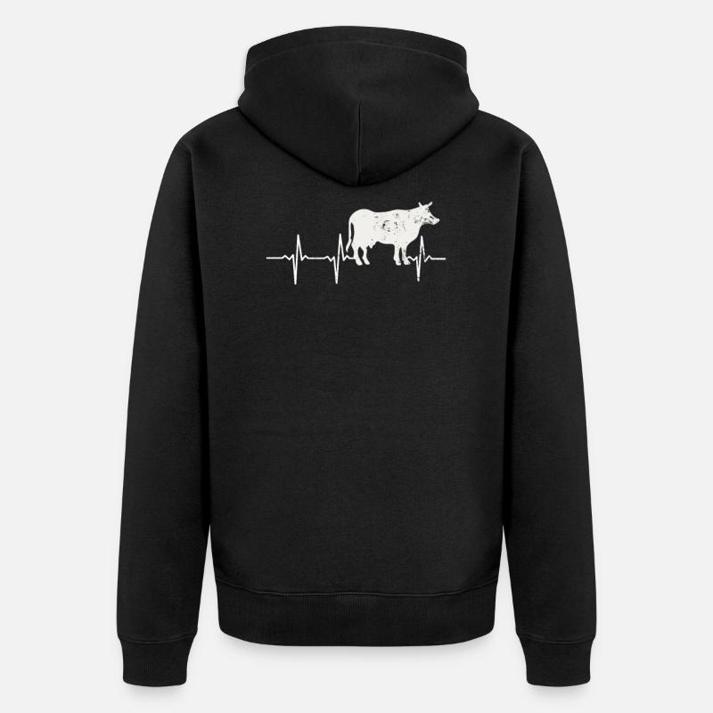 Coffret Repas Farmer Ko - Veste à capuche bio Premium Unisexe - noir