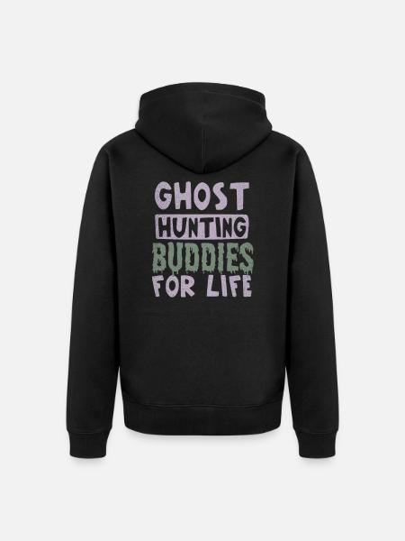 Ghost Hunter Polafe Forever Gift - Veste à capuche bio Premium Unisexe - noir