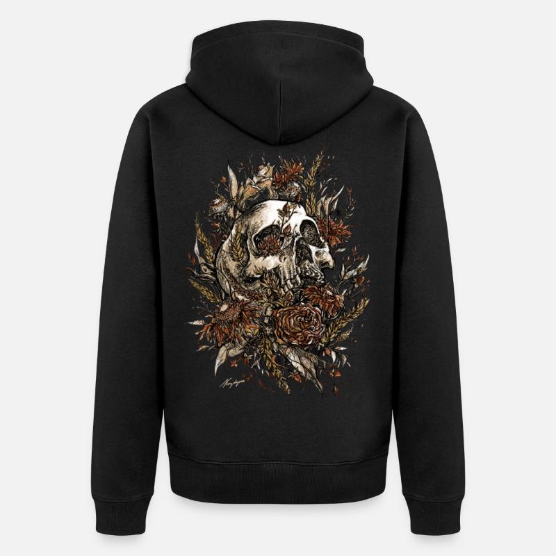Dead Season - Veste à capuche bio Premium Unisexe - noir