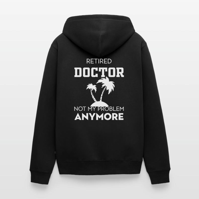 No longer my problem Unisex Premium Organic Zip Hoodie