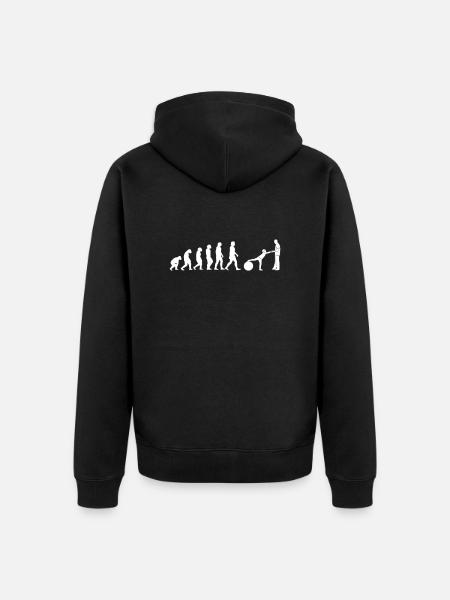 Physiotherapy Physiotherapy Physiotherapy - Unisex Premium Organic Zip Hoodie - black