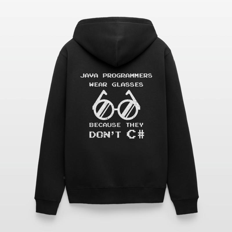 Code Codierung Coder Kodierung Informatiker Unisex Premium Bio Zip Hoodie