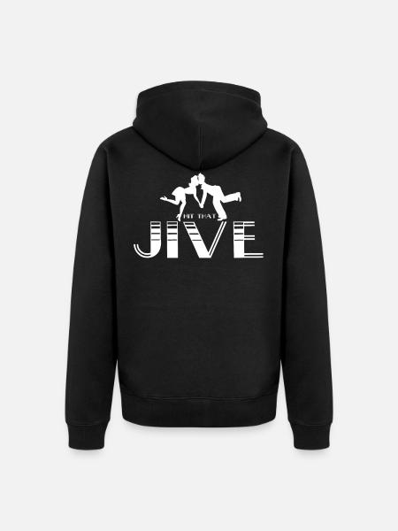 Jive Latein Tanz Tanzen Tänzer Tänzerin Geschenk - Unisex Premium Bio Zip Hoodie - Schwarz