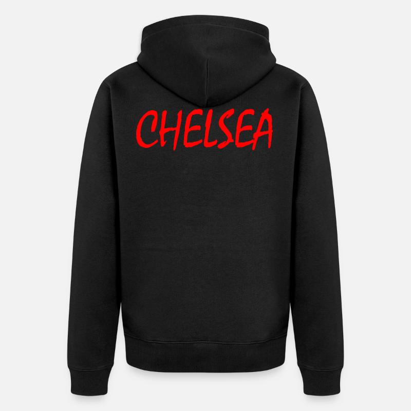 Chelsea - Veste à capuche bio Premium Unisexe - noir