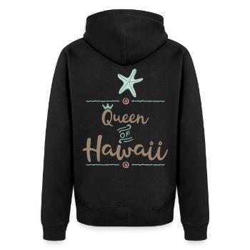 Hawaii - Veste à capuche bio Premium Unisexe - noir - Dos - Nico (187cm)
