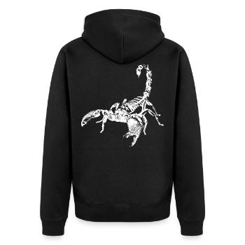 Scorpion - Veste à capuche bio Premium Unisexe - noir - Dos - Nico (187cm)