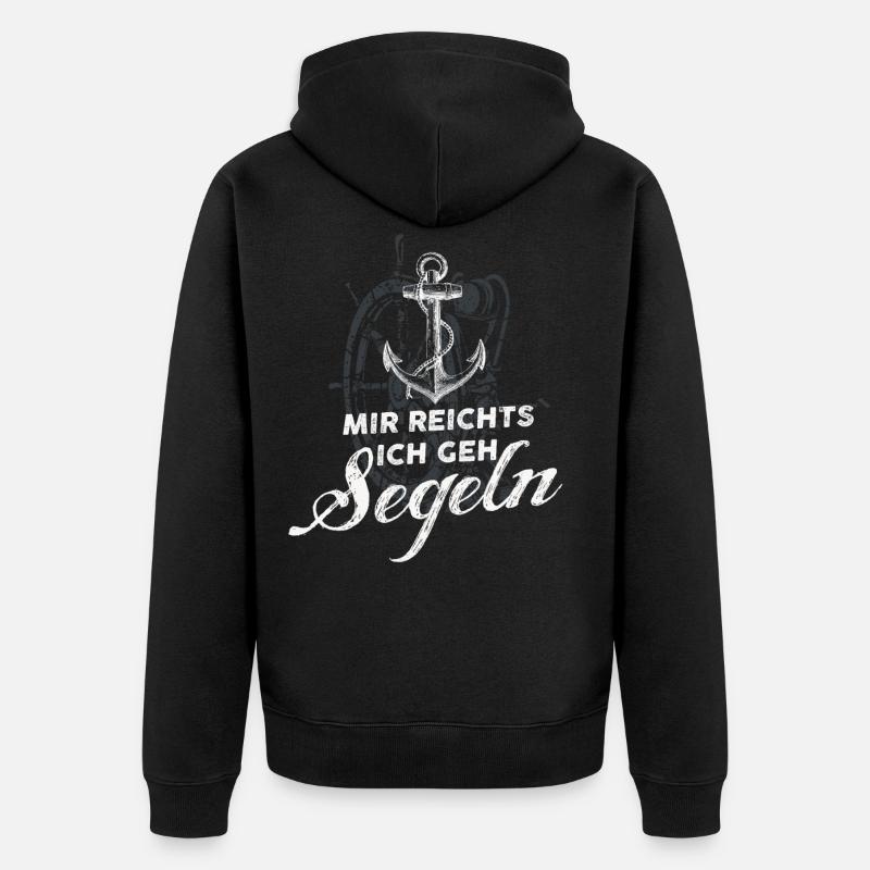 T-shirt me suffit - Veste à capuche bio Premium Unisexe - noir