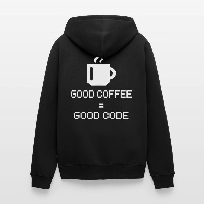 Programmierer Unisex Premium Bio Zip Hoodie