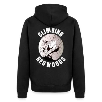 Climbing - Veste à capuche bio Premium Unisexe - noir - Dos - Nico (187cm)