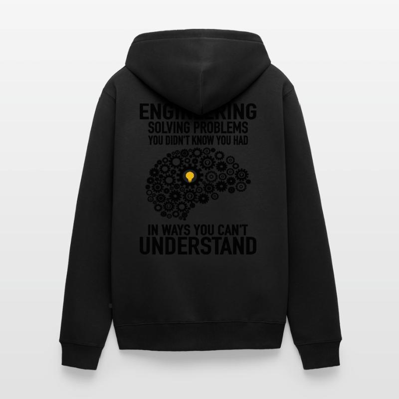 Engineer Engineering Engineer Gear Technician Unisex Premium Organic Zip Hoodie