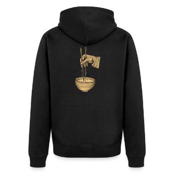 Vietnam I Saigon Scooter Pho Bo Motif de voyage pour - Veste à capuche bio Premium Unisexe - noir - Dos - Nico (187cm)