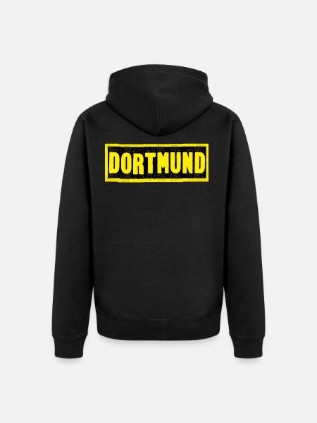 Dortmund - Veste à capuche bio Premium Unisexe - noir