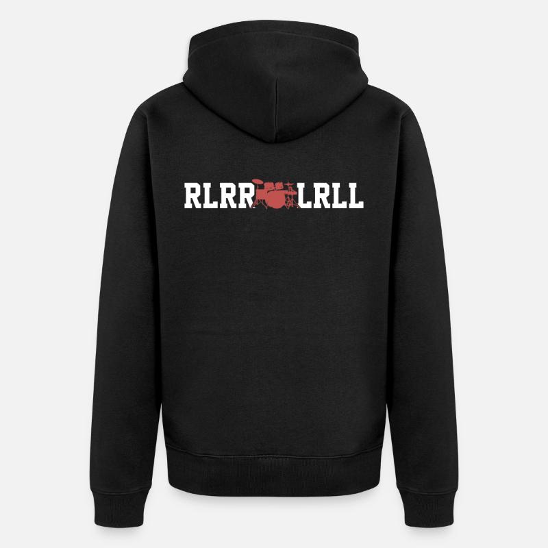 batterie - Veste à capuche bio Premium Unisexe - noir