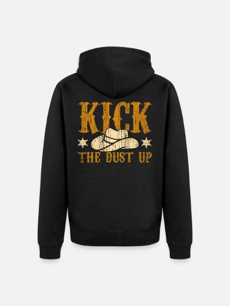 Western Country Dance - Unisex Premium Organic Zip Hoodie - black