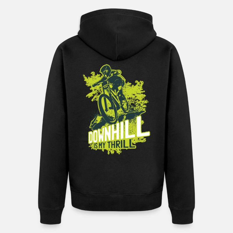 Cadeau de descente - Veste à capuche bio Premium Unisexe - noir