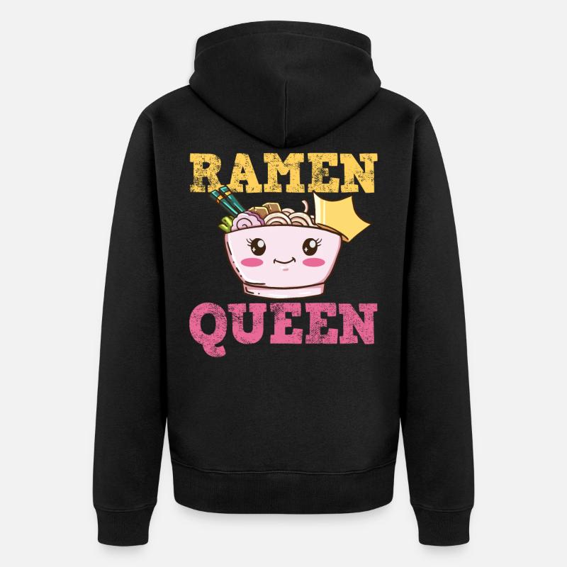 Ramen - Veste à capuche bio Premium Unisexe - noir