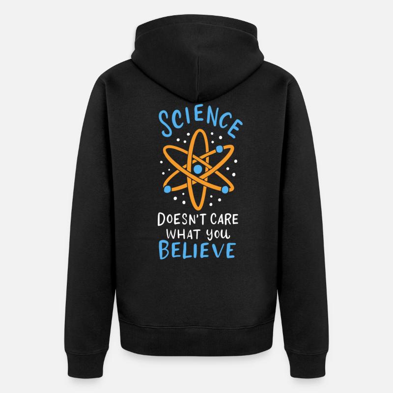 Science Science - Veste à capuche bio Premium Unisexe - noir