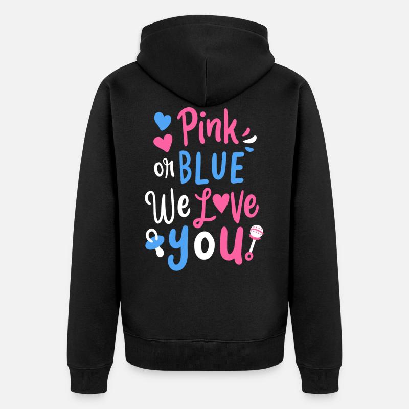 Fête de bébé - Veste à capuche bio Premium Unisexe - noir
