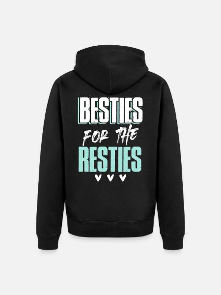 amis ami herz - Veste à capuche bio Premium Unisexe - noir