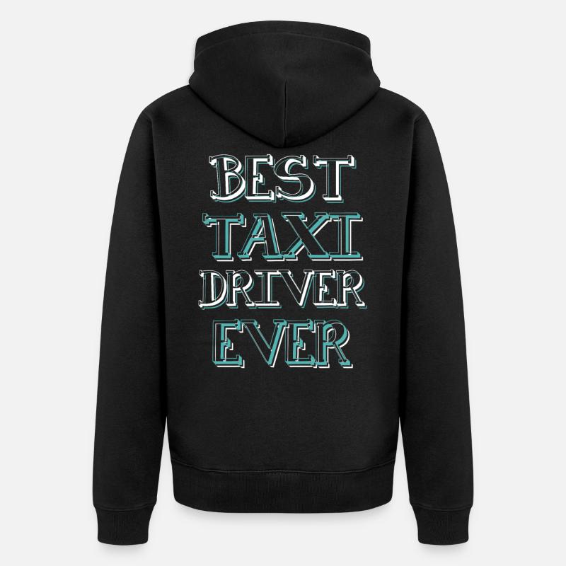 meilleur taxi chauffeur - Veste à capuche bio Premium Unisexe - noir