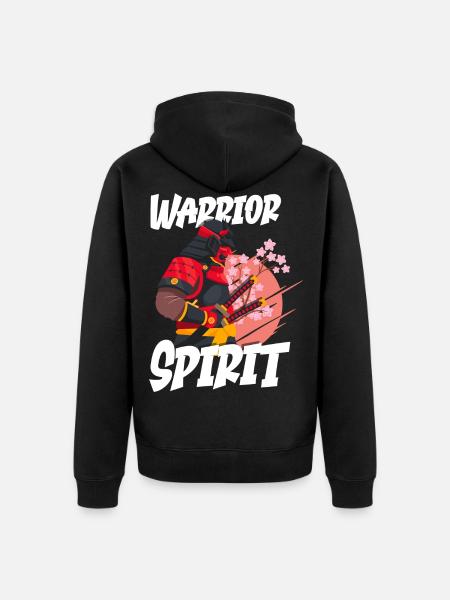 Samurai Samurai Sword Japanese - Unisex Premium Organic Zip Hoodie - black
