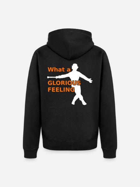 CWO Dancing Alex - Unisex Premium Bio Zip Hoodie - Schwarz