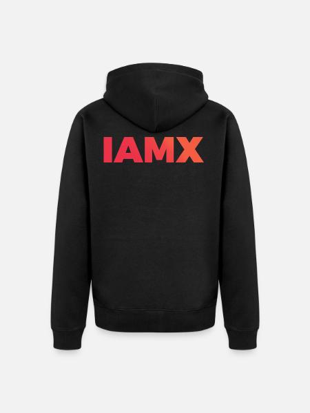 IAMX - Unisex Premium Organic Zip Hoodie - black