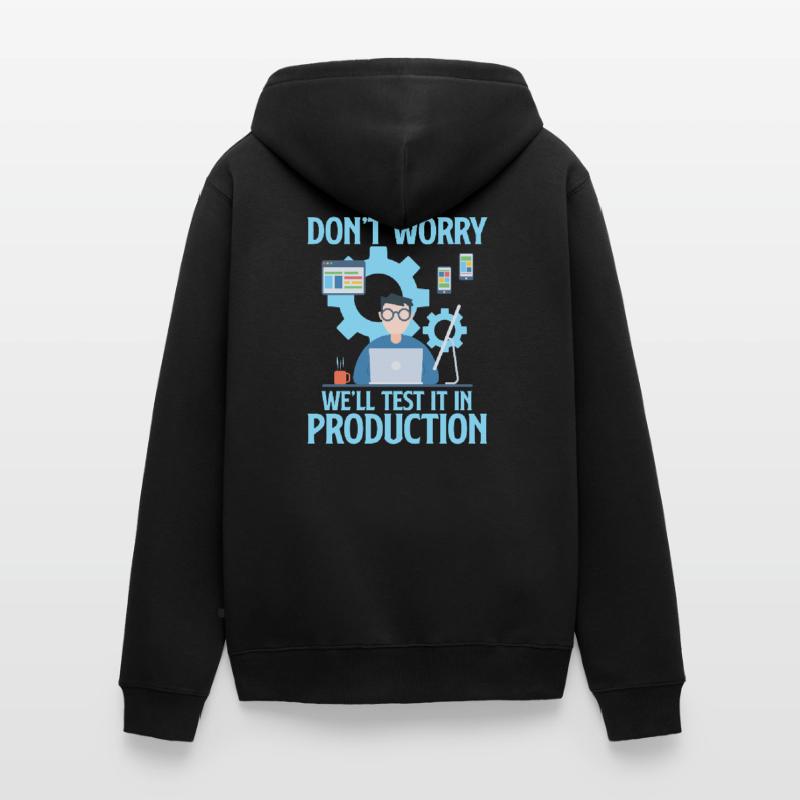 Programmeur codeur programmation informatique codeur Veste à capuche bio Premium Unisexe