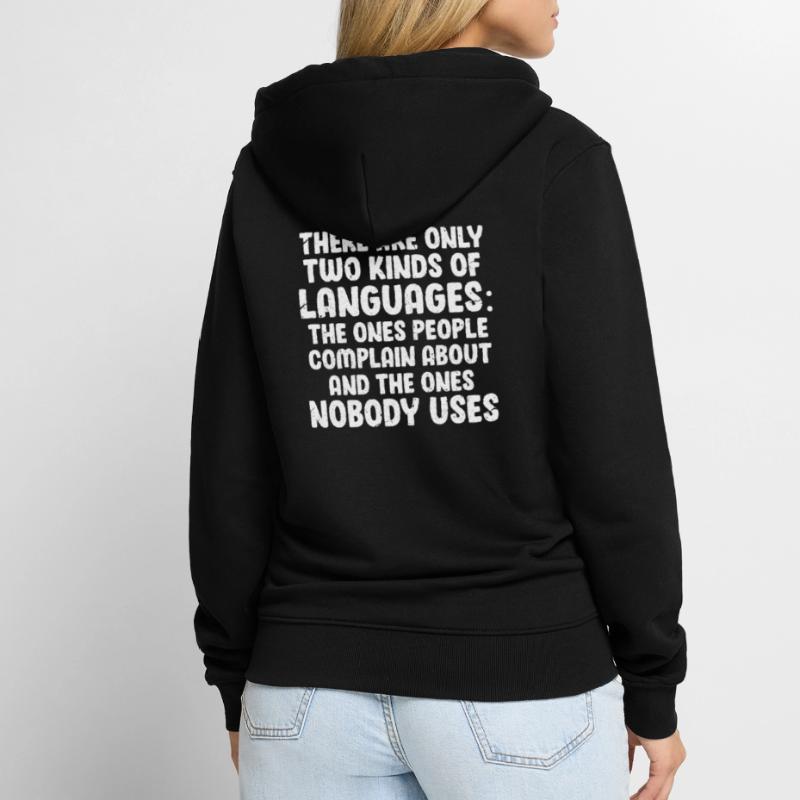 Programmierer Code Informatik Coder Programmieren Unisex Premium Bio Zip Hoodie