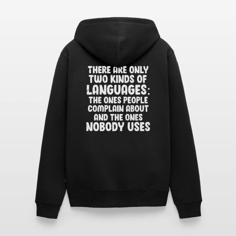 Programmierer Code Informatik Coder Programmieren Unisex Premium Bio Zip Hoodie