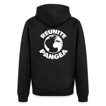 Pangea - Veste à capuche bio Premium Unisexe - noir - Dos - Nico (187cm)