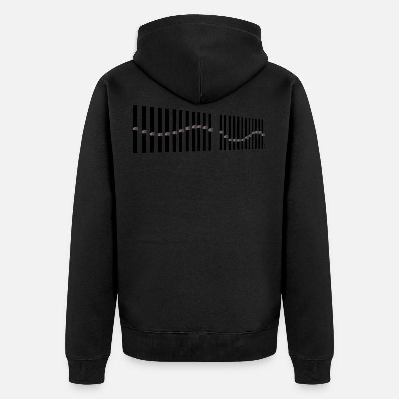 Equalizer - Veste à capuche bio Premium Unisexe - noir