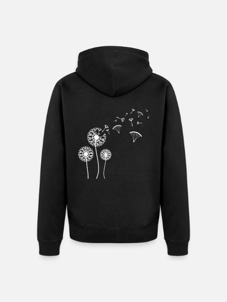Parapente - Veste à capuche bio Premium Unisexe - noir