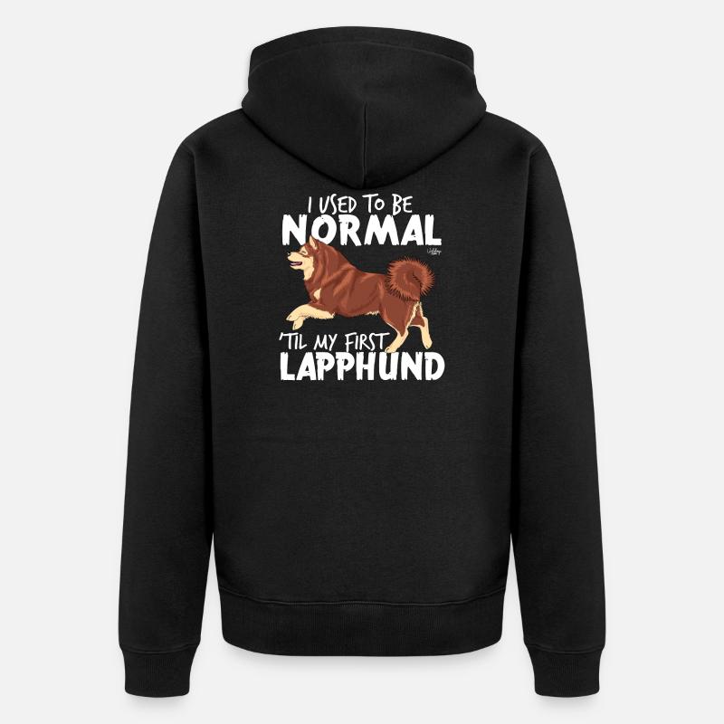 lapphundnormal - Veste à capuche bio Premium Unisexe - noir