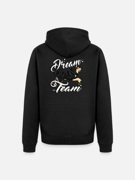 slkdreamteam4 - Veste à capuche bio Premium Unisexe - noir