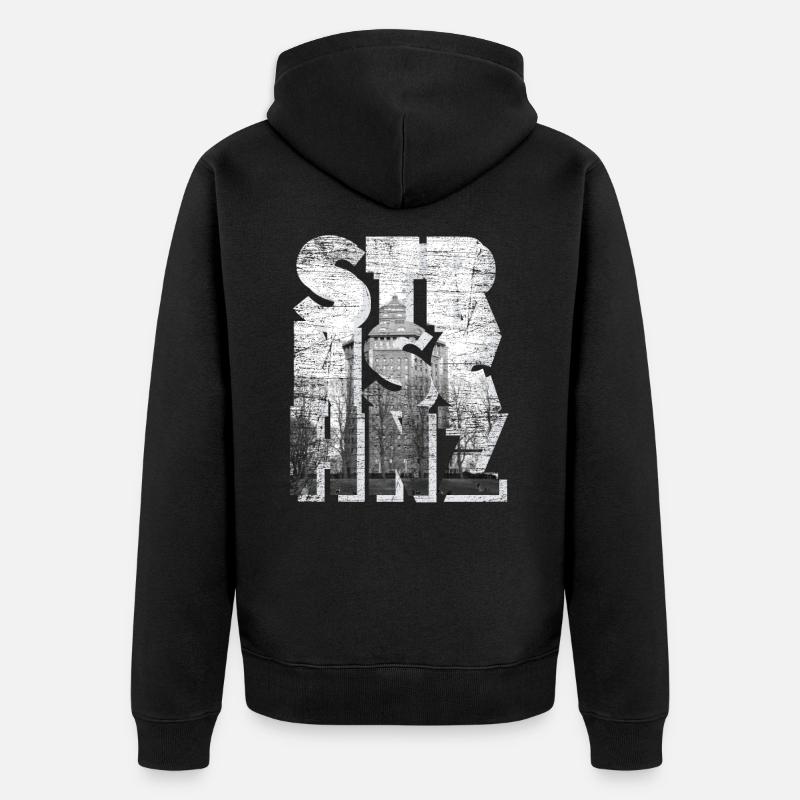 Étoilé cadeau - Veste à capuche bio Premium Unisexe - noir