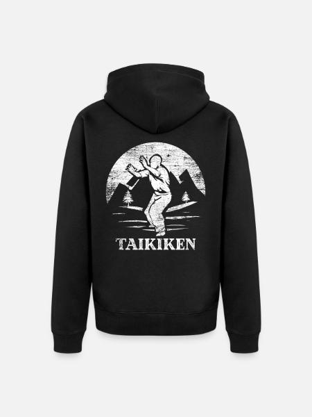 Taikiken gift - Unisex Premium Organic Zip Hoodie - black