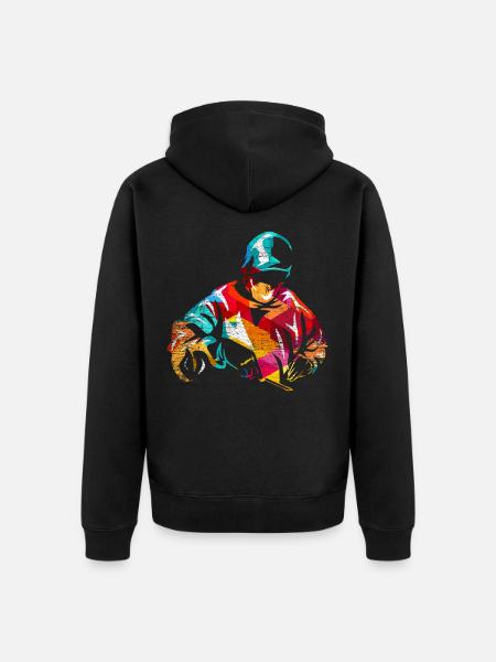 Surgeon gift - Unisex Premium Organic Zip Hoodie - black