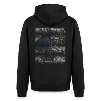 Wakeboard - Veste à capuche bio Premium Unisexe - noir - Dos - Nico (187cm)