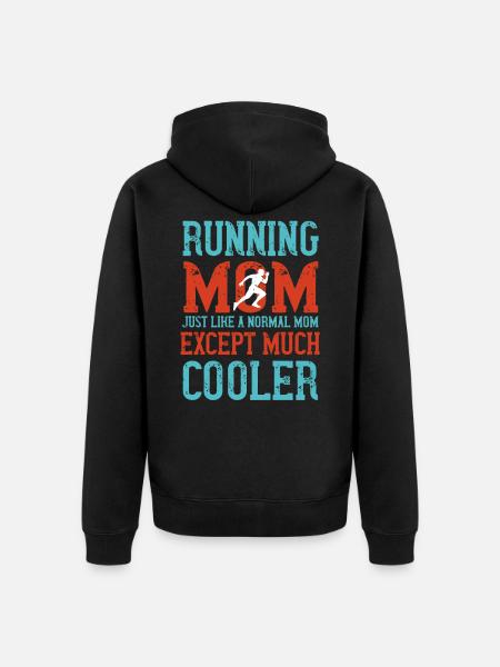 Course jogging course - Veste à capuche bio Premium Unisexe - noir