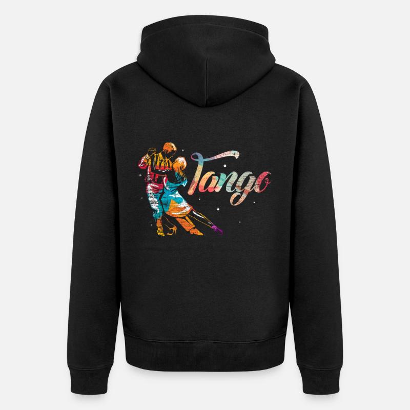 Danse Tango - Veste à capuche bio Premium Unisexe - noir