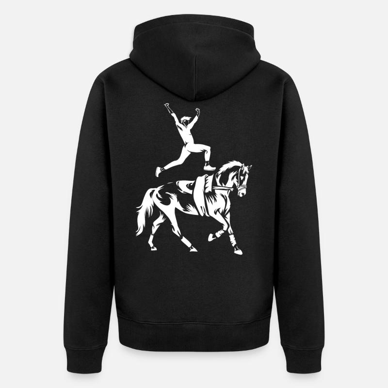 Voûte - Veste à capuche bio Premium Unisexe - noir