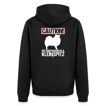 kleinbodyguard - Veste à capuche bio Premium Unisexe - noir - Dos - Nico (187cm)