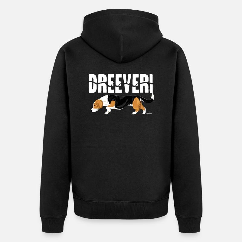 Dreeveri Dreeveri - Veste à capuche bio Premium Unisexe - noir